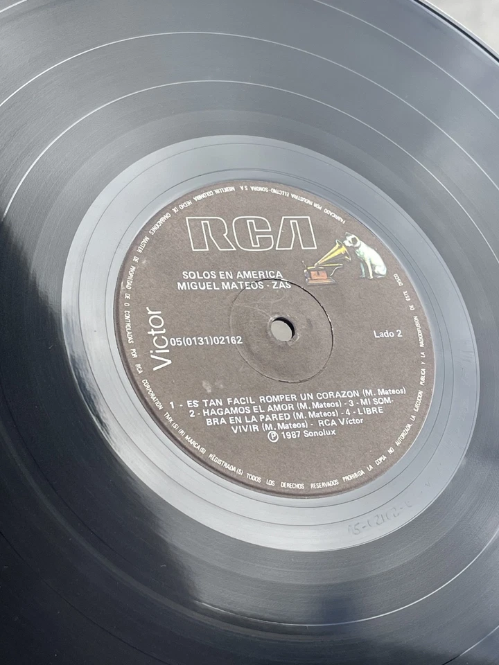 Miguel Mateos - Zas ‎– Solos En America - RCA Colombia 1987 - Image 3 of 4