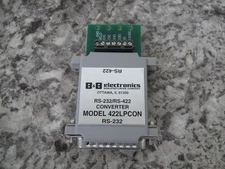 B&B Electronics / Advantech 422LPCON RS-232 / RS-422 Converter Free Shipping