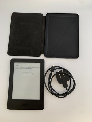 Amazon Kindle 7th Gen 6'' WiFi 4GB eReader WP63GW B00I15SB16 bundle