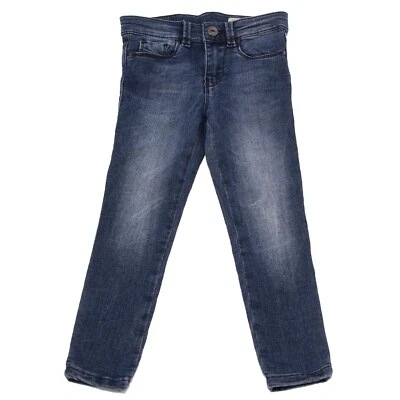 0068W jeans bimba DIESEL blu denim super slim stretch skinny pant kid - Bild 1 von 4