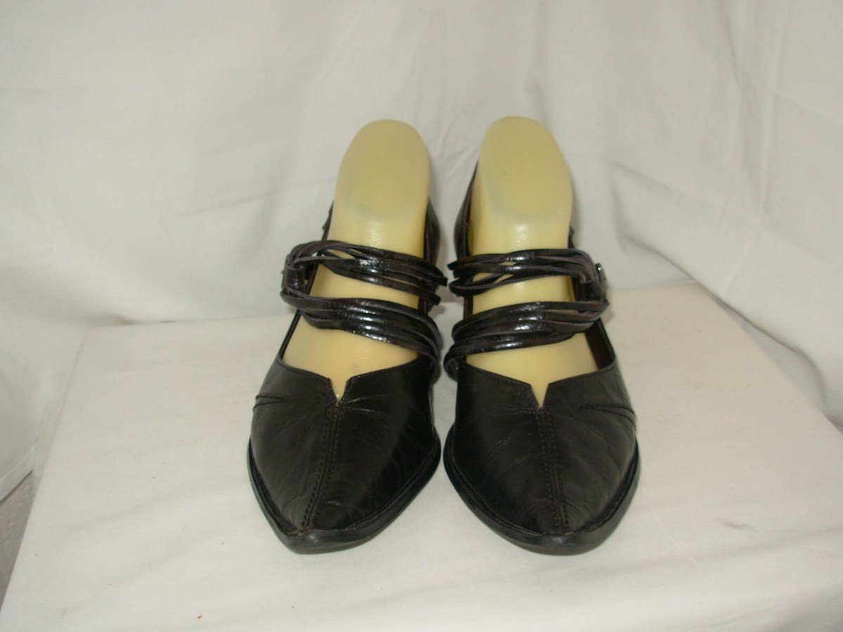 ALAIN BASTIANI Escarpins Femme Marron Taille 39,5 EU Art
