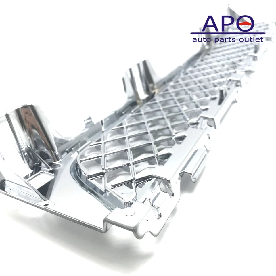 Rejilla de parachoques central de plástico cromado C2D3580 para Jaguar XJ 2011-15 2014-15 XJR  Foto 4 de 4