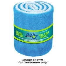 BLUE WHITE BONDED POND AQUARIUM FILTER MEDIA - 10' ROLL (25" x 120") BIO BALL