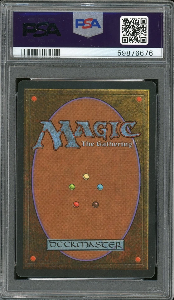 1996 Magic the Gathering MTG Mirage Mtenda Herder PSA 10 Pop 1 - Image 2 of 2