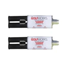 PACK OF 2 Golf Club Shaft Extension Maximum Strength Adhesive