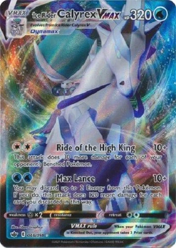 calyrex vmax pokemon card value Game/[S8b] Climax]Calyrex VMAX 281/184 UR Foil | Buy from TCG Republic Placeholder Image Provided Ice Rider Calyrex VMAX #46