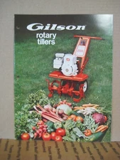 Gilson Rotary Tillers Brochure 51080, 51084, 51081, 51082, 51079, 51083