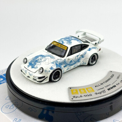PGM 1:64 White Dragon RWB 964 Luminous Sports Diecast Metal Car | eBay