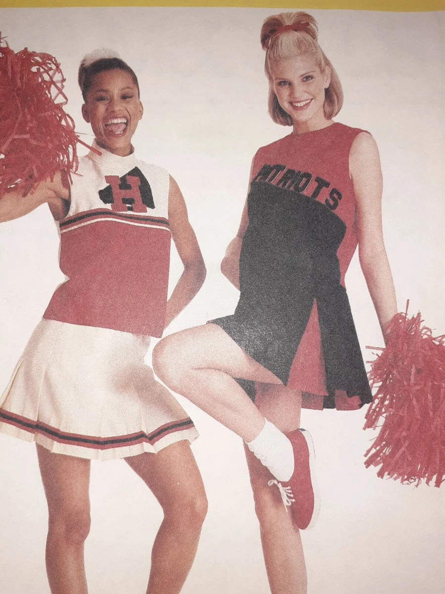 80s top cheerleader costume
