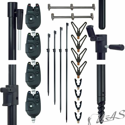 Rod Pod selber bauen! Nach Wahl Bankstick Buzzer Bar Biss Anzeiger Ruten  Auflage | eBay.de
