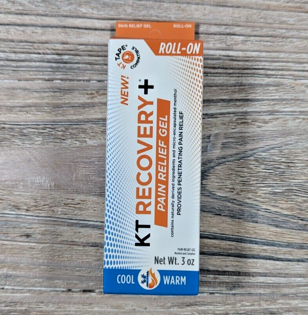 KT Tape Recovery Pain Relief Rollon GEL for sale online eBay