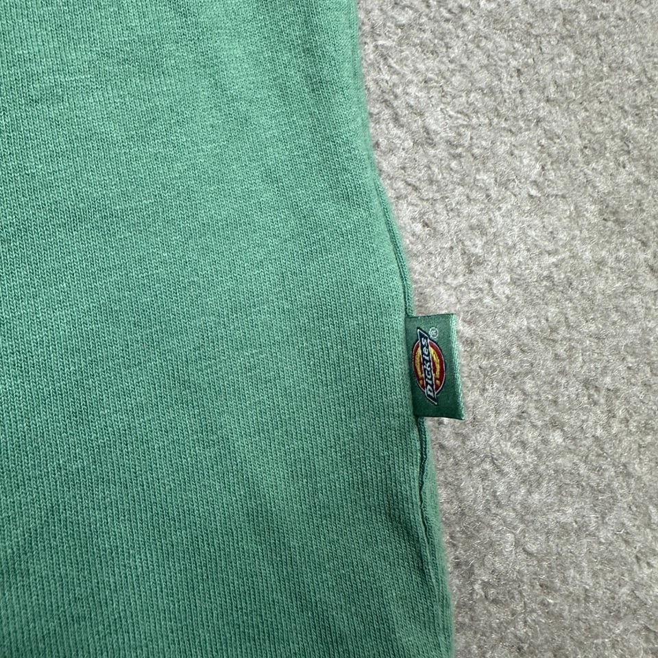 Camiseta Dickies Para Mujer Talla M Verde Manga Corta Recortada Pullover Boxy Tee Foto 4 de 4
