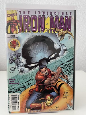 The Invincible Iron Man #23 Marvel US Comic Heft Top Zustand bagged and Boarded