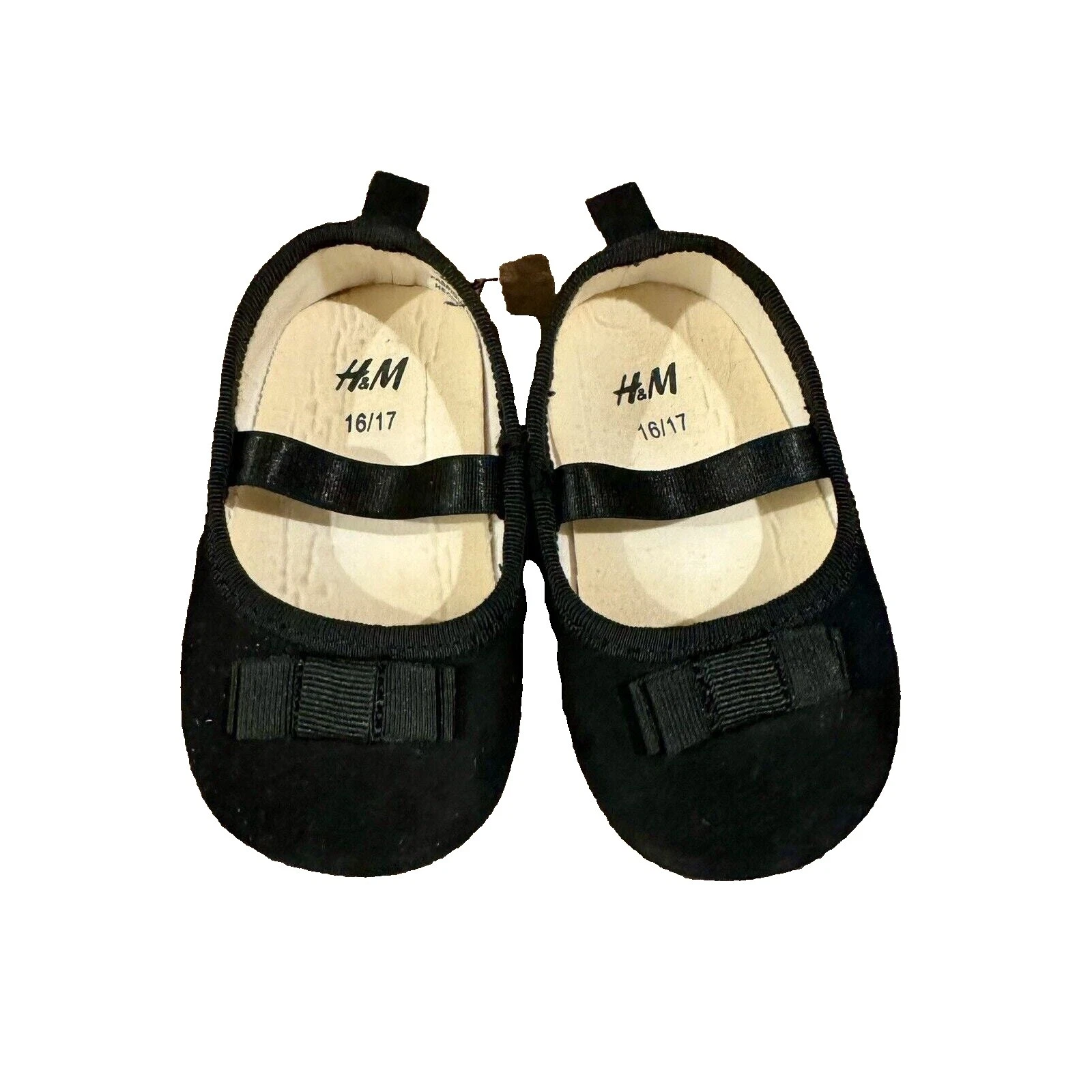 H&M Black Baby Shoes