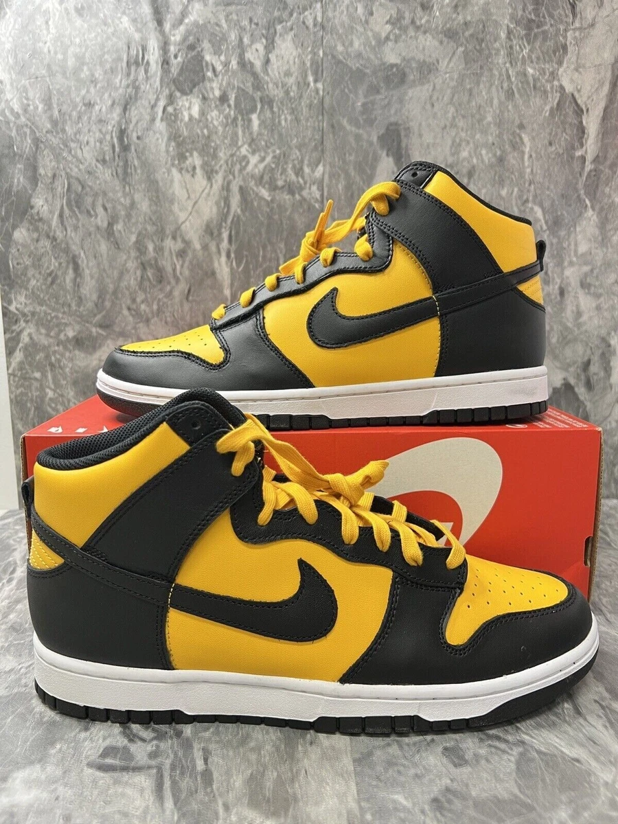 Nike Dunk High University Gold/Black Men's Sz. 11.5