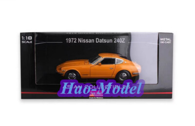 Sunstar 1:18 Datsun 240Z 1972 Model Car Diecast Metal Display Gift