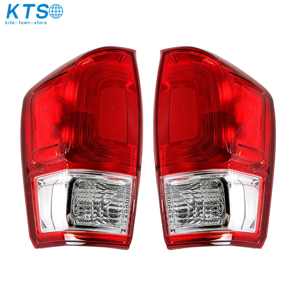 Luces traseras lámpara de freno para Toyota Tacoma SR SR5 2016-2019 lado izquierdo+derecho Foto 4 de 4