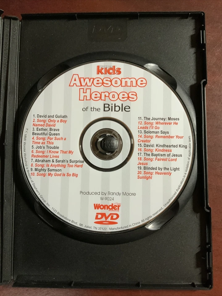 DVD Awesome Heroes in the Bible - Изображение 2 из 3