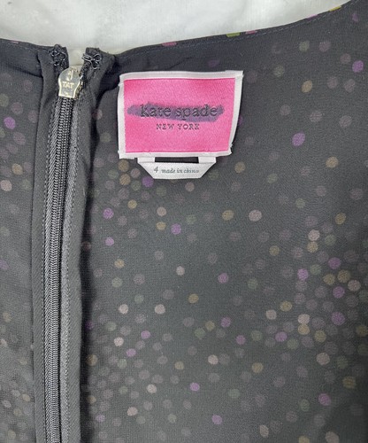 Kate Spade Jumpsuit Polka Dots Pockets Women Size 4 NEW - Picture 6 of 6