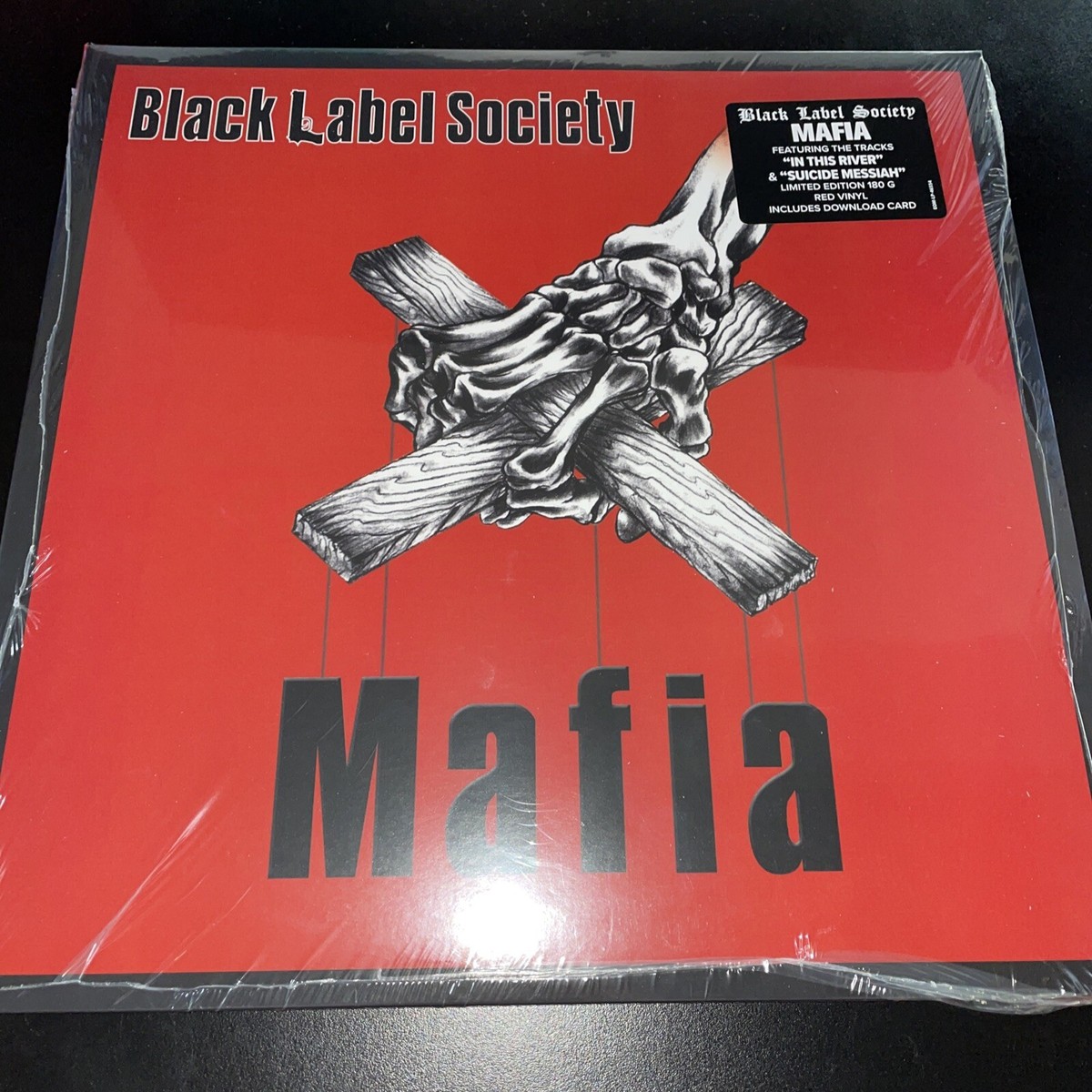 Black Label Society Mafia 180g Opaque Red colored Vinyl 2 LP