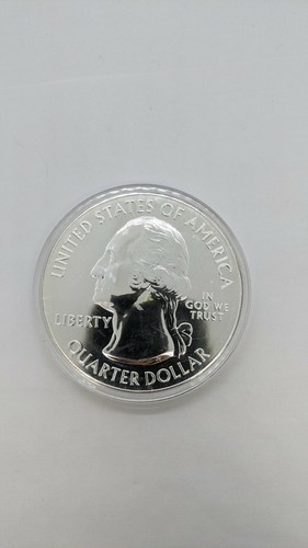 2011 5 Oz Silver Coin America the Beauty Olympic National Park, WA - In Capsule - Picture 5 of 5
