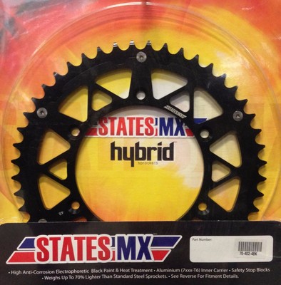 RENTHAL BLACK 48 TOOTH REAR SPROCKET RM125 RM250 RMZ250 DR350 DRZ400 RMZ450 RMX RENTHAL BLACK 48 TOOTH REAR SPROCKET RM125 RM250 RMZ250 DR350 DRZ400 RMZ450 RMX