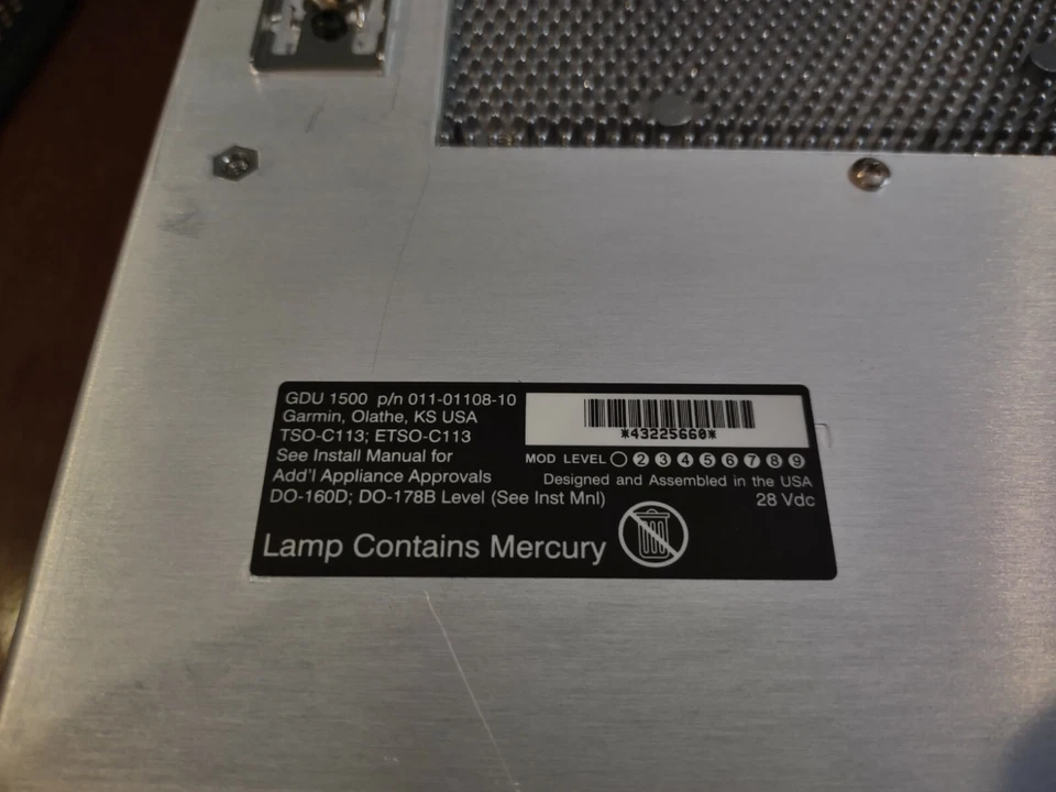 Garmin GDU 1500 - P/N 011-01108-10 - Image 3 of 4