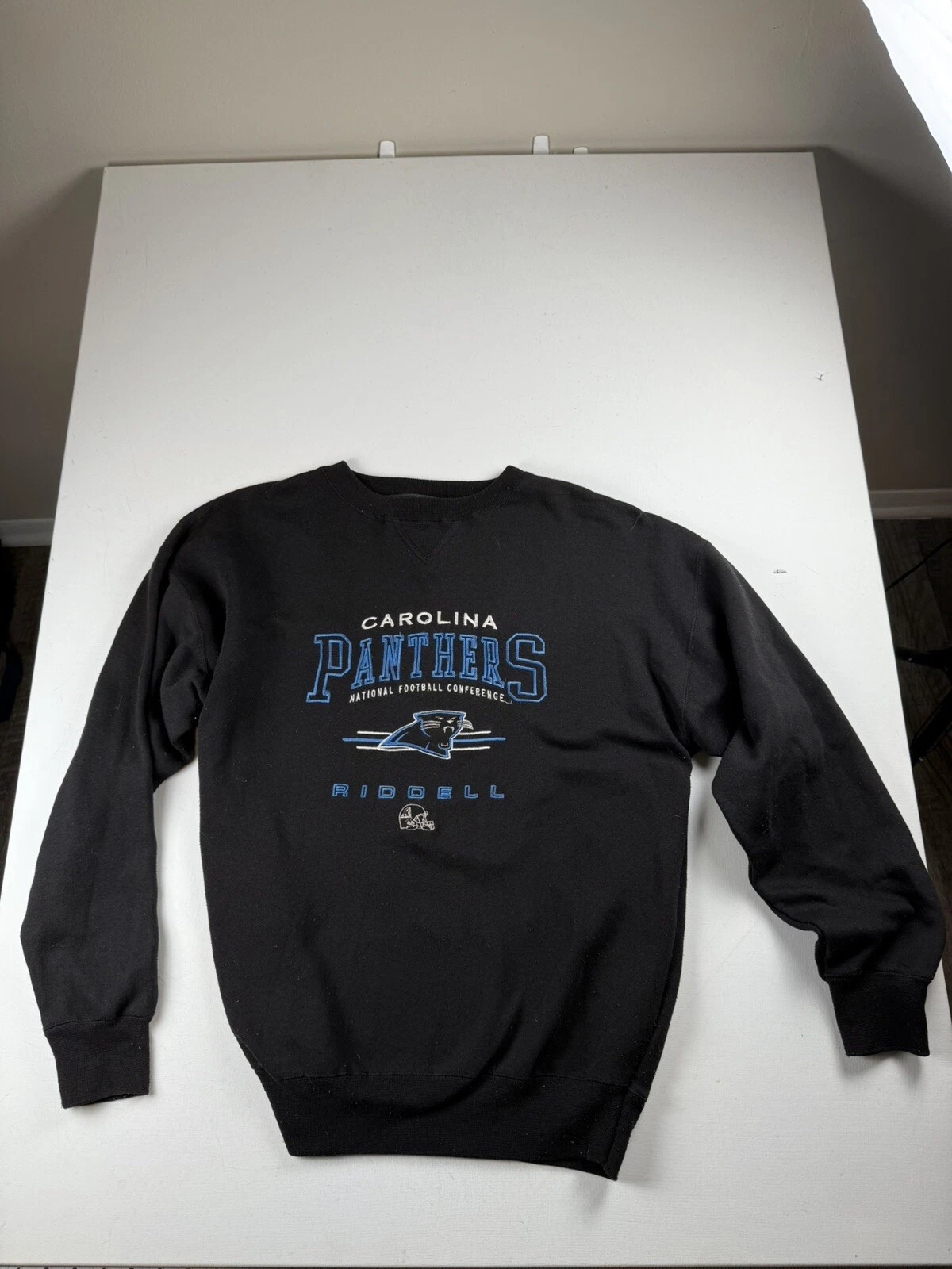 Vintage Carolina Panthers Sweatshirt Mens Sweater football  90s