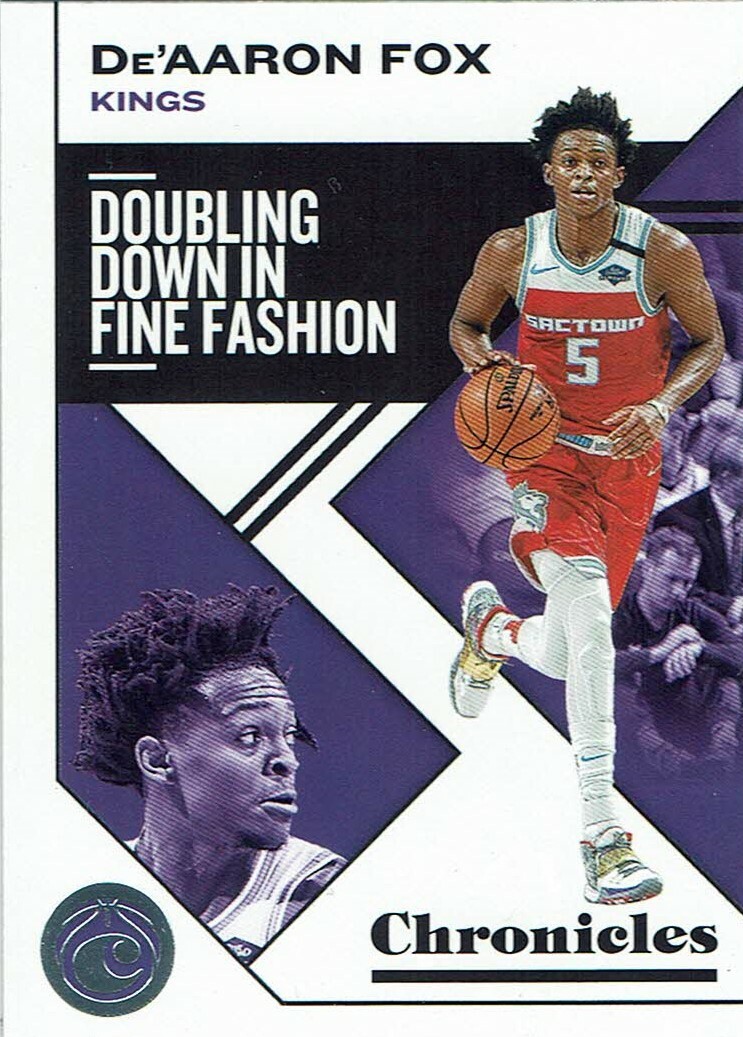 NBA Panini Trading Card Chronicles 2019/2020 No. 29 De'Aaron Fox