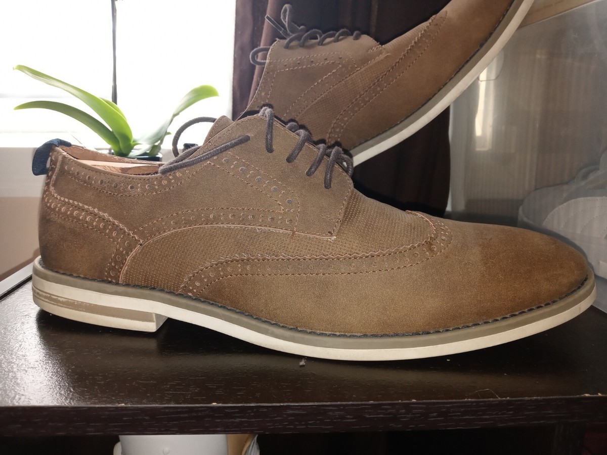 Steve Madden Lanstr Oxford Business Casual Shoes Sz 11 Soft Brown White  Sole | eBay