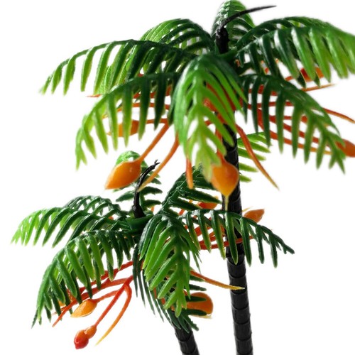 12Pcs Mini Artificial Plant Coconut Palm Tree 14cm Micro Landscape DIY Decor - Picture 4 of 24