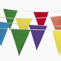 500 Feet Multi Colored Pennant Flags Banners (pack Of 5 100 Feet Pennants) 500 Feet Multi Colored Pennant Flags Banners (pack Of 5 100 Feet Pennants)