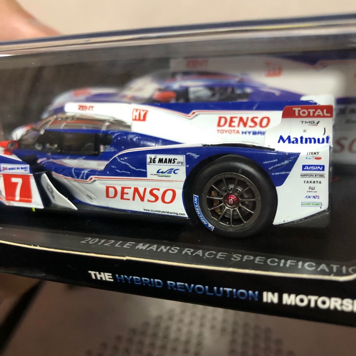 245 Spark 1/43 Toyota Ts030 Hybrid 2012 Le Mans 24H No7