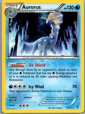 Aurorus 26/111 Rare Furious Fists Pokemon Lightly Played on eBay