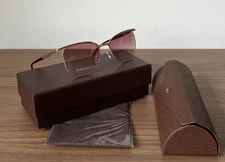 NWT Authentic Matsuda M3109 Panto sunglasses ( Pink Lens  ) 54-19-140 Japan