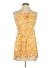 Cider Women Yellow Casual Dress S