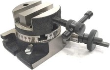 3" 80 mm Milling Indexing HV Rotary Table with Round Vice- Metal Working