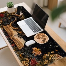 40 90cm2D Flat, Large Gaming Mouse Pad Desk Mat - Anime Dragon Book Design w