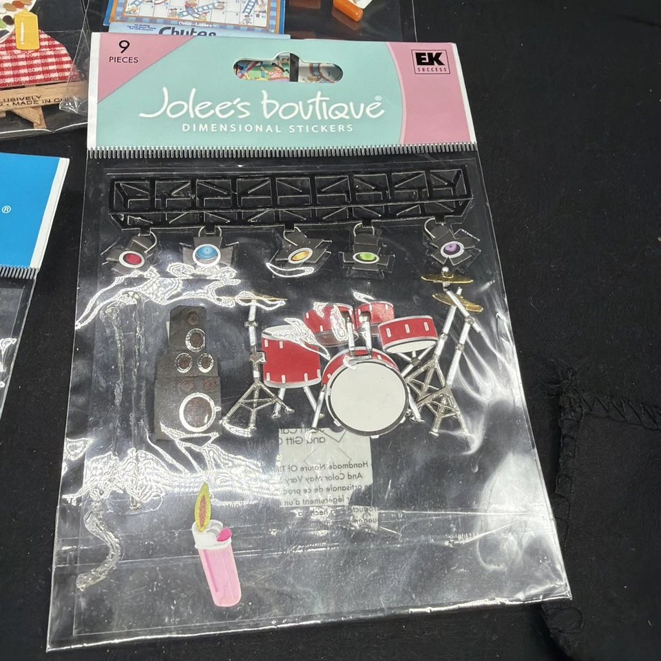 Gran Lote de Todas las Pegatinas Dimensionales para Álbumes de Recortes de JOLEE'S K&C Mark Rich Foto 2 de 4