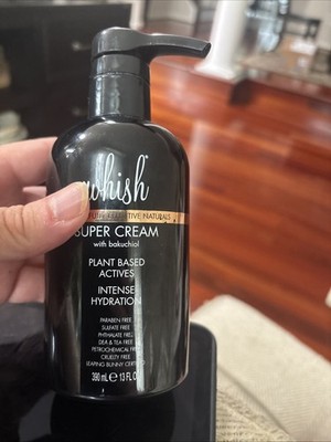Whish SUPER CREAM w/Bakuchiol Intense Hydration Body Cream Powerful 13 oz NEW