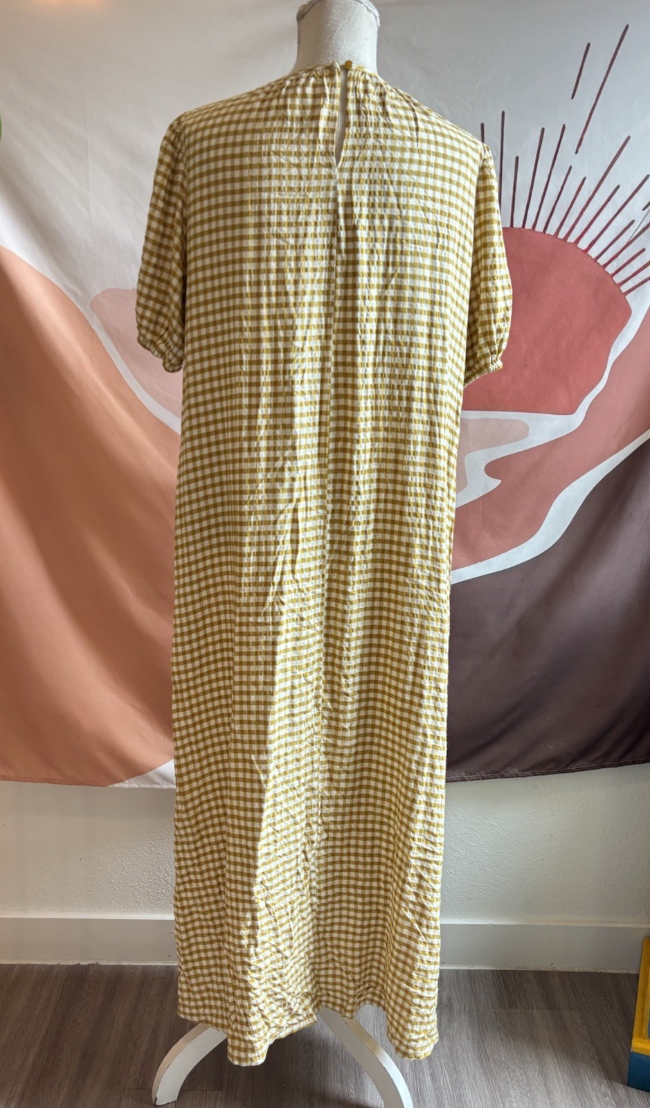 Things Between Cottagecore Gingham Check Cotton D… - image 4