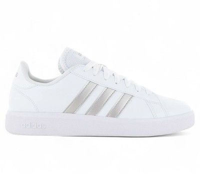 adidas Grand Court Base 2.0 - Damen Sneaker Weiß GW9263 Freizeit Schuhe NEU