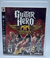 Guitar Hero Aerosmith PS3 PlayStation 3 Game Complete With Manual 2008 EUC
