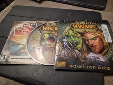 Expansion World of Warcraft Burning Crusade Game Only 1 DVD Blizzard Guest Key