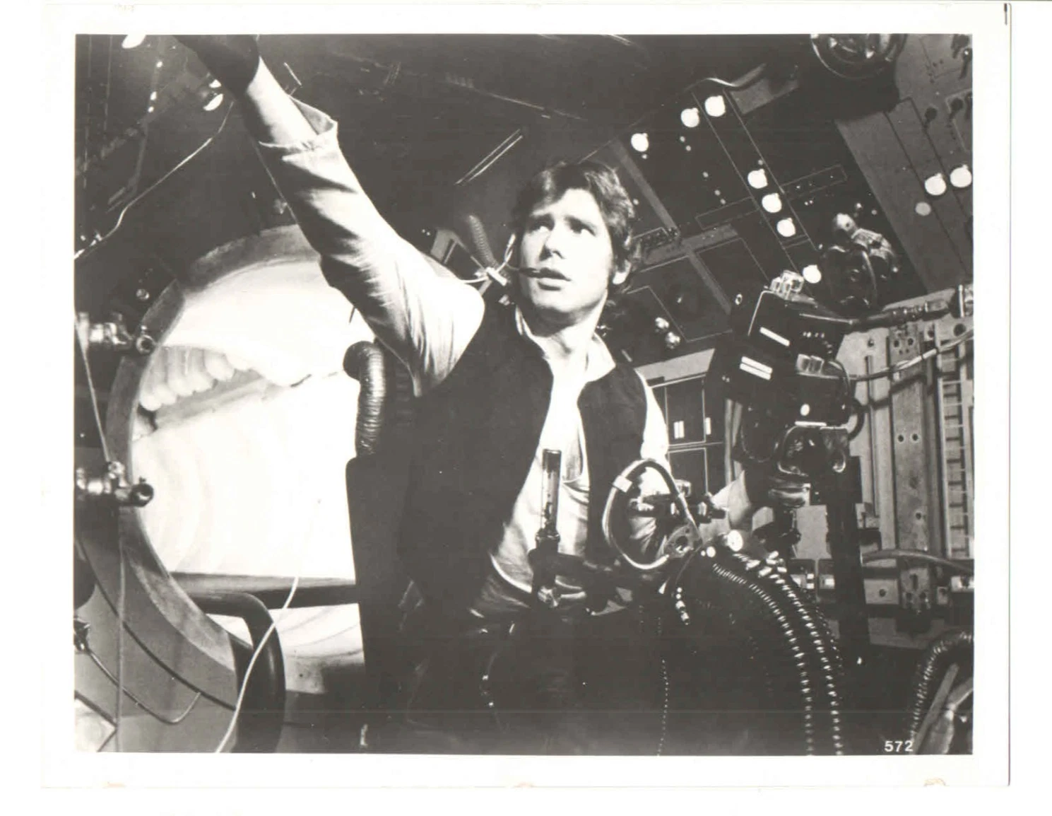 1977年 スターウォーズ 8x10 映画パブリシティスティルズハンソロとチューバッカ 3 個セット - 画像3/4