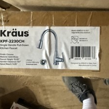 Kraus Kitchen Faucet Pull-Down Chrome Single Hole KPF-2230