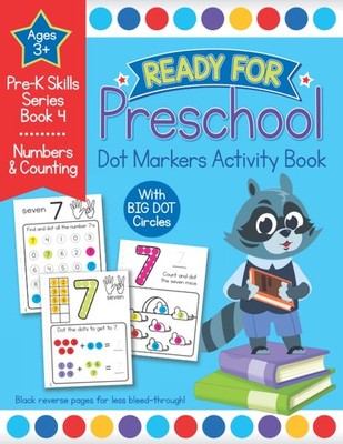 Ready for Preschool Dot Markers Activity Book Early Math PreK Counting and Nu...