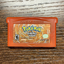 Pokémon FireRed Version Nintendo Gameboy Advance AUTHENTIC (Damaged)