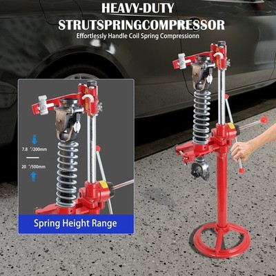 Auto Spring Compressor Hand Operate 20 Inch Max.Height Strut Coil Spring Press