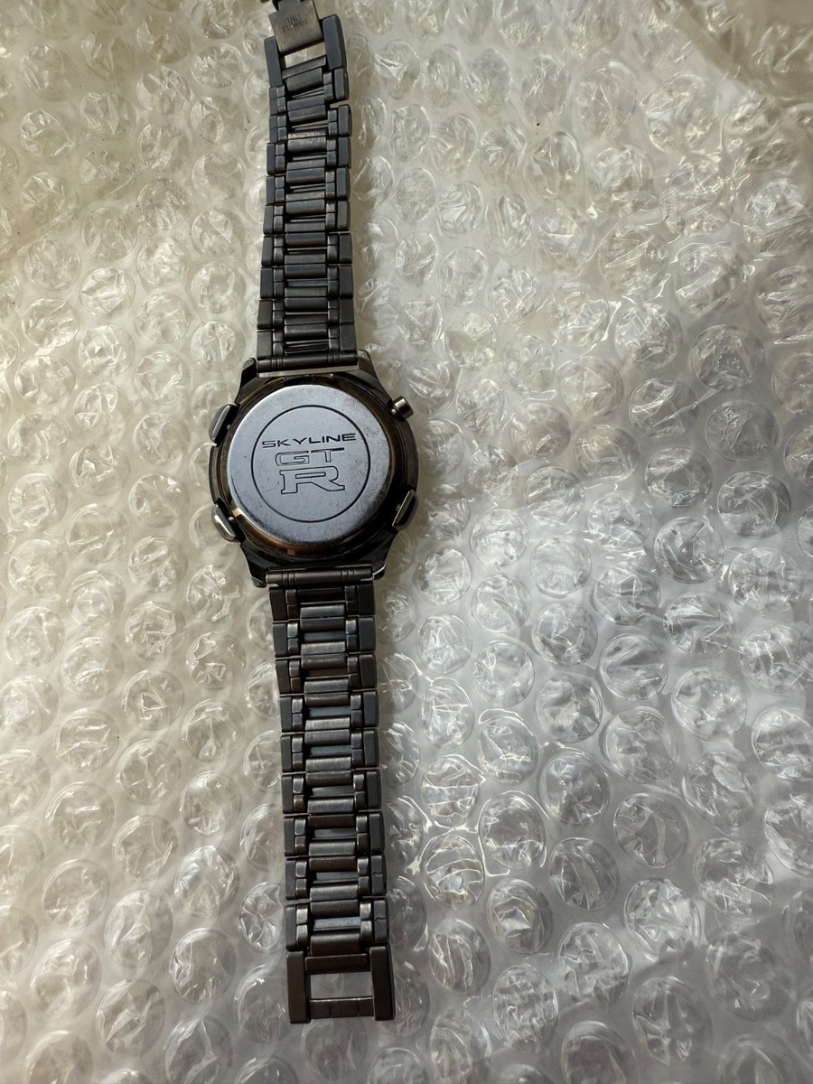 NISSAN SKYLINE GTR CHRONOGRAPH WATCH R32 BNR32 NISMO R33 R34 R35